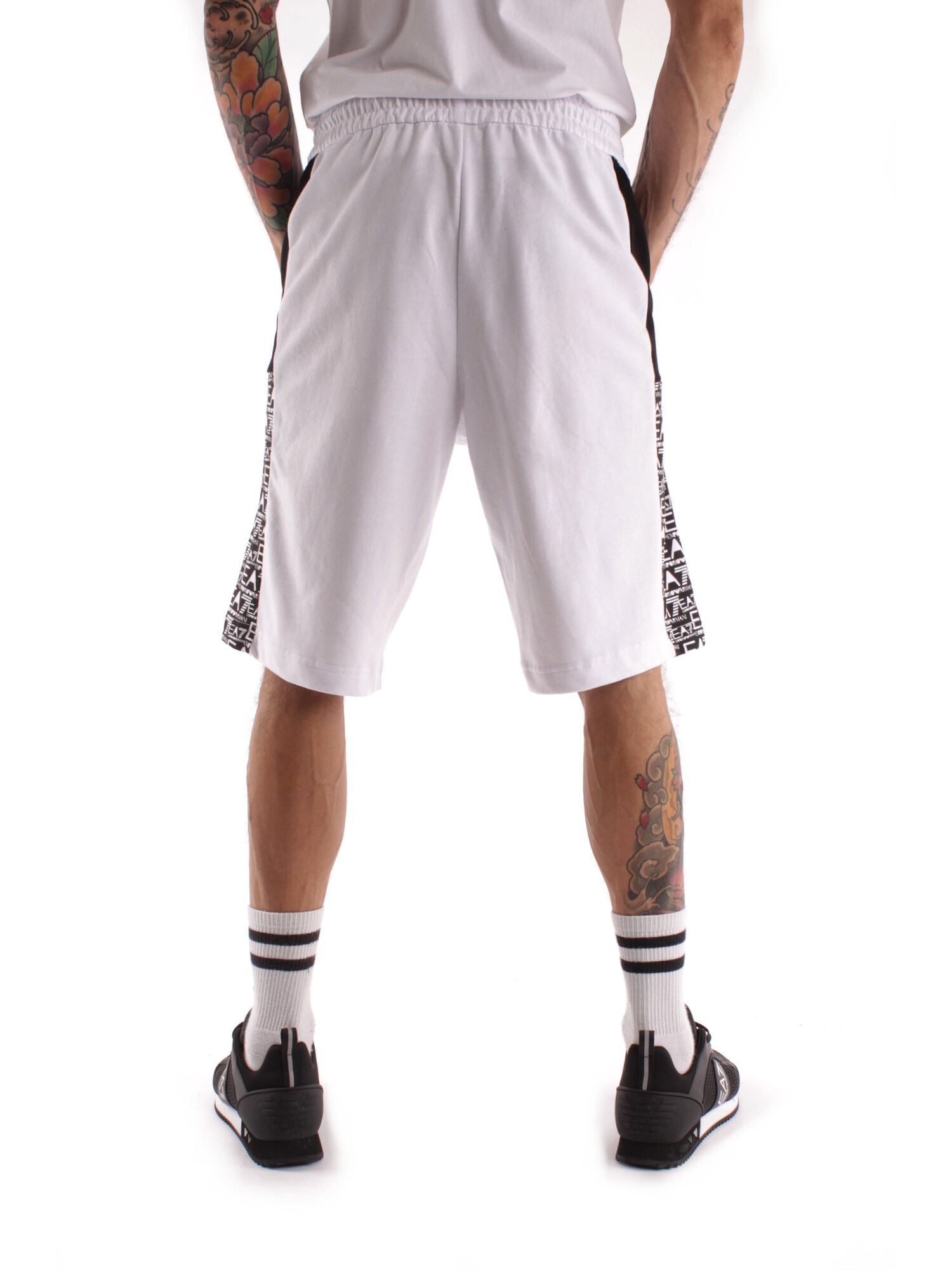 Ea7 Clothing Man bermuda WHITE 3RPS62
