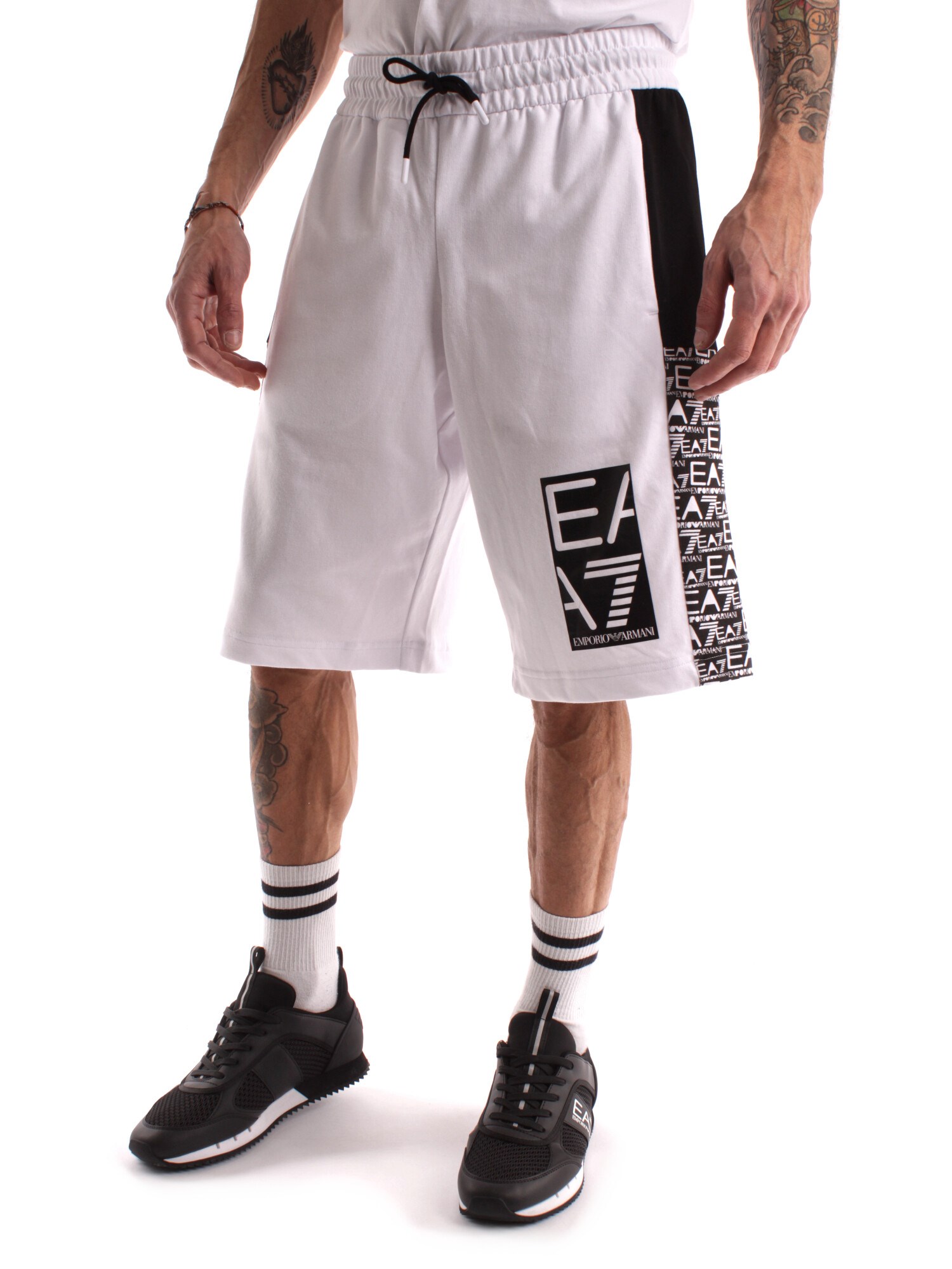 Ea7 Clothing Man bermuda WHITE 3RPS62
