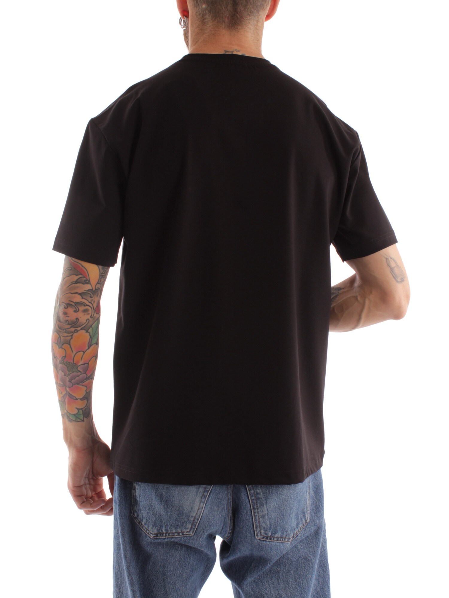 Ea7 Clothing Man Short sleeve BLACK 3RPT02