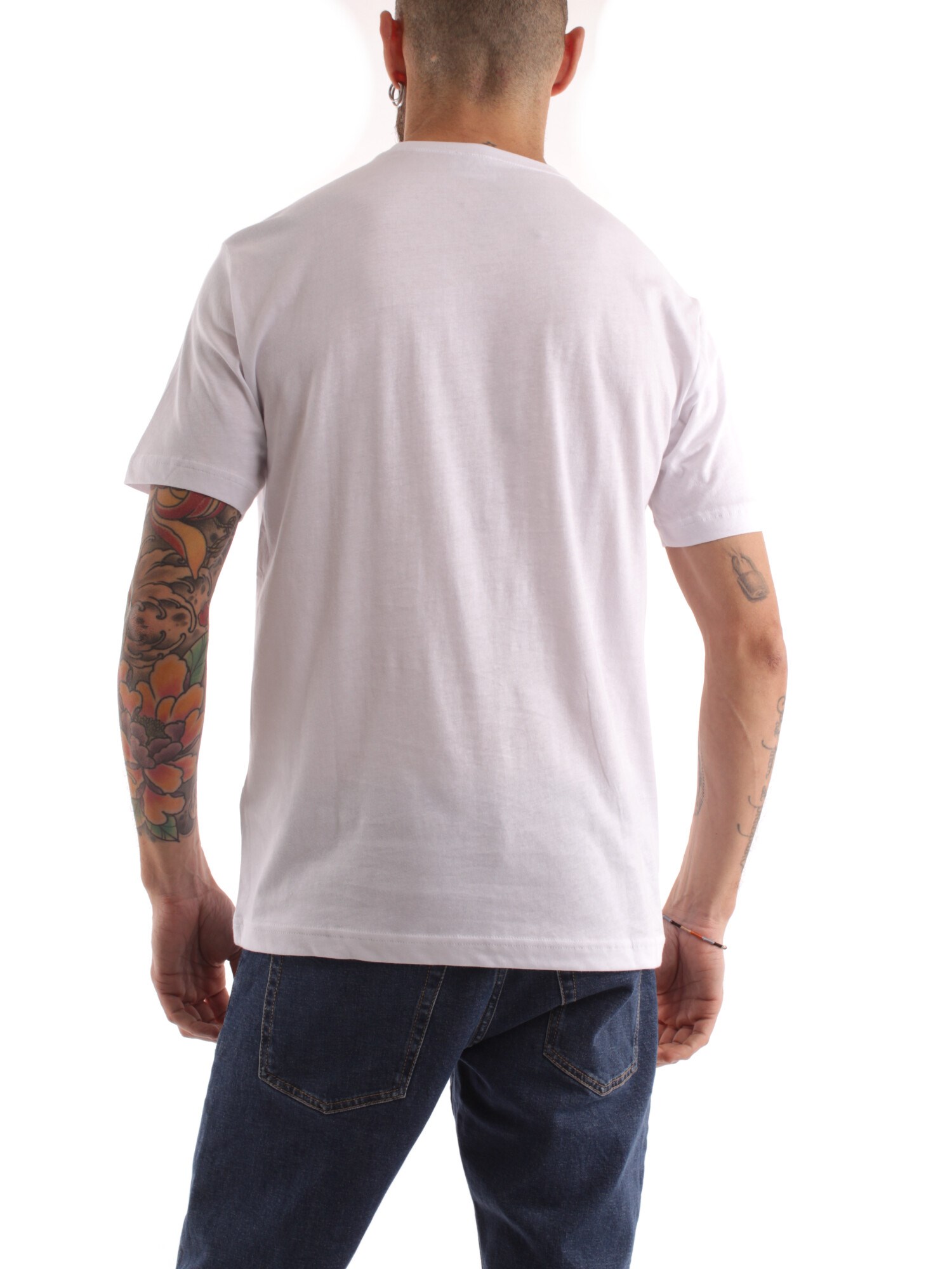 Ea7 Clothing Man Short sleeve WHITE 3RPT05