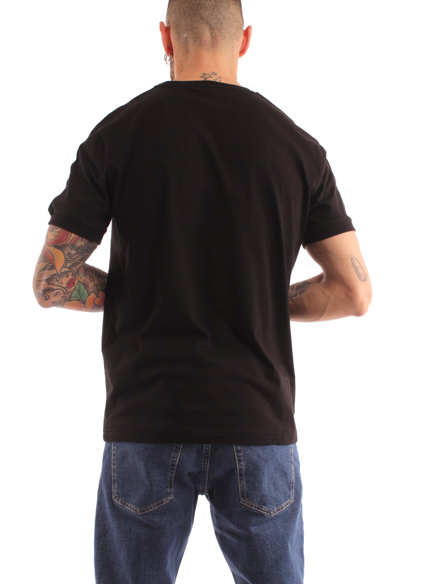 Ea7 Clothing Man Short sleeve BLACK 3RPT06