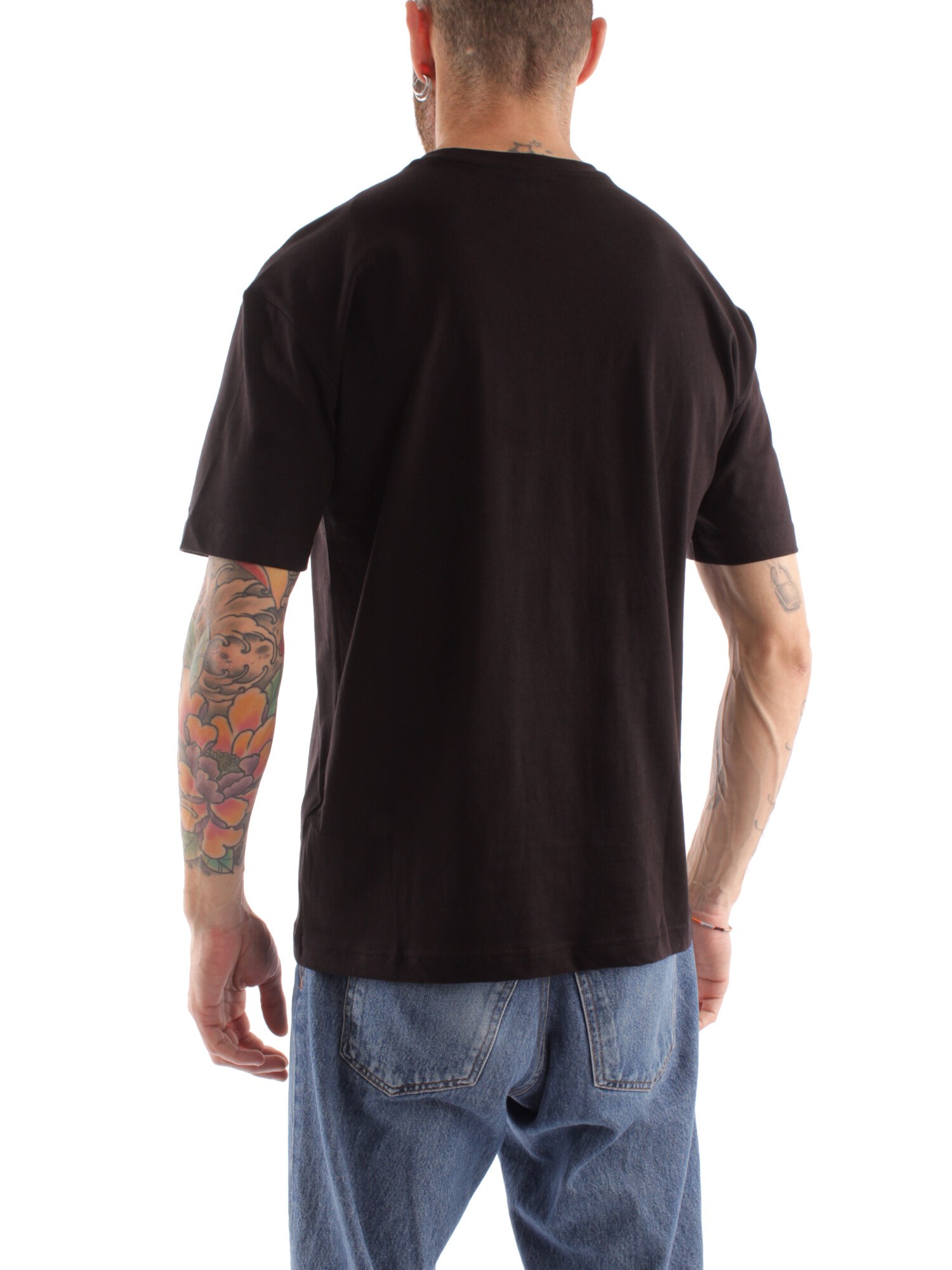 Ea7 Clothing Man Short sleeve BLACK 3RPT09