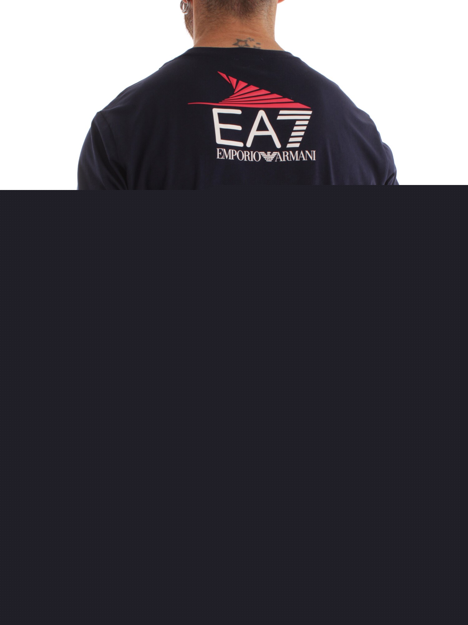 Ea7 Clothing Man Short sleeve NAVY BLUE 3RPT29