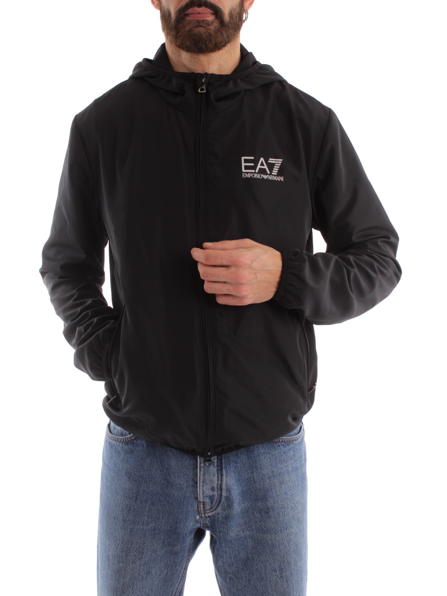 Ea7 Clothing Man Court BLACK 8NPB04