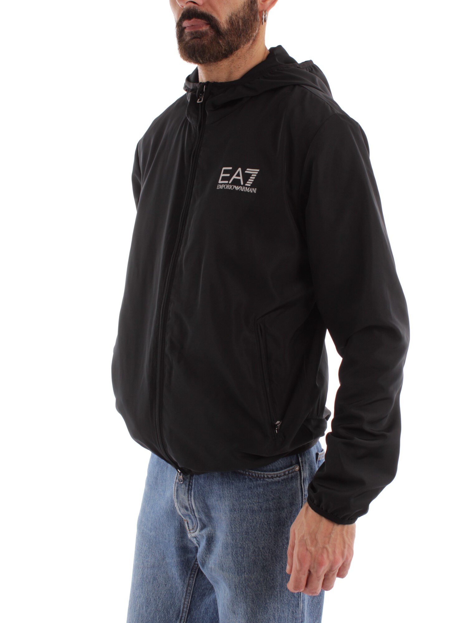 Ea7 Clothing Man Court BLACK 8NPB04