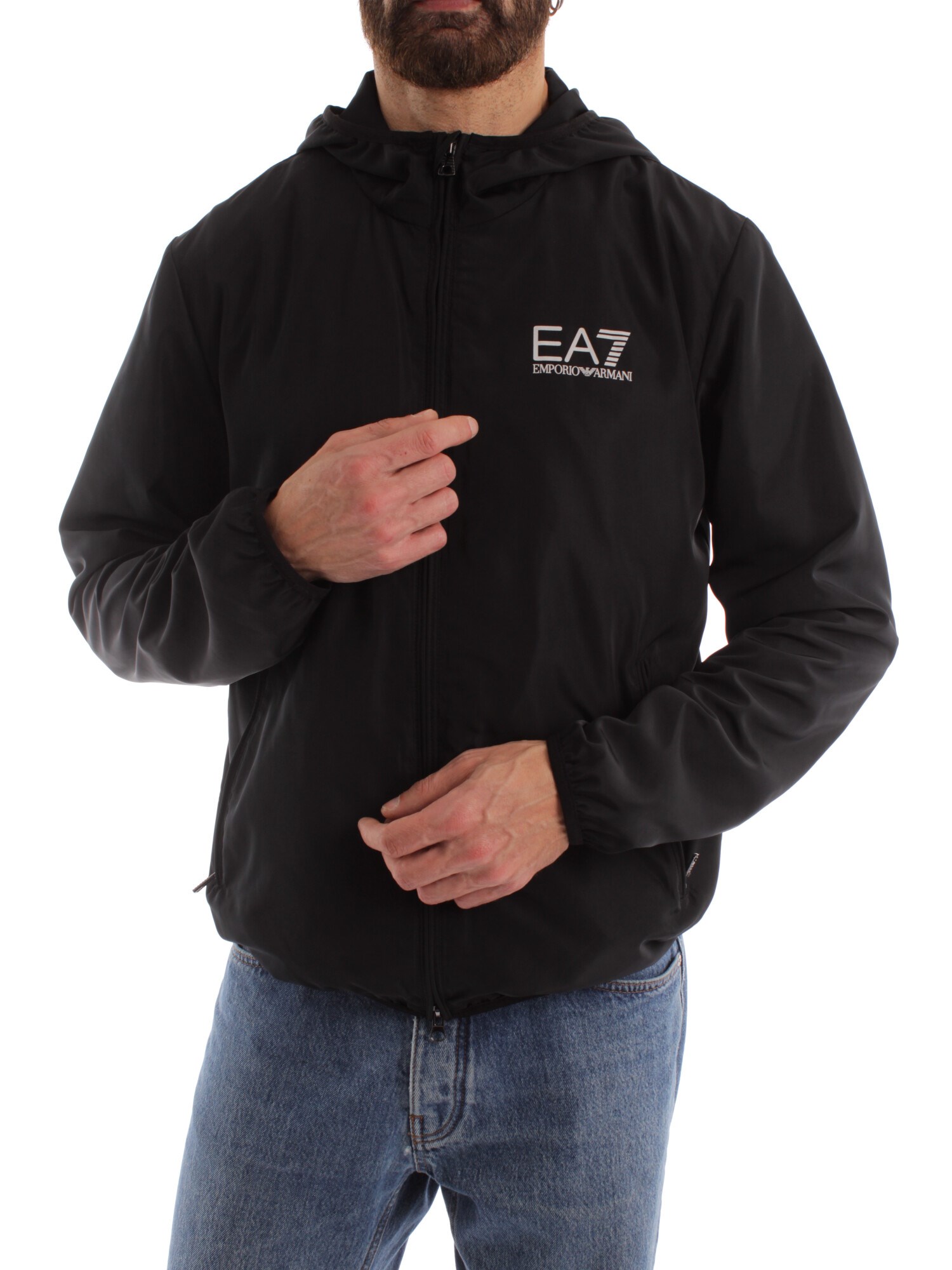 Ea7 Clothing Man Court BLACK 8NPB04