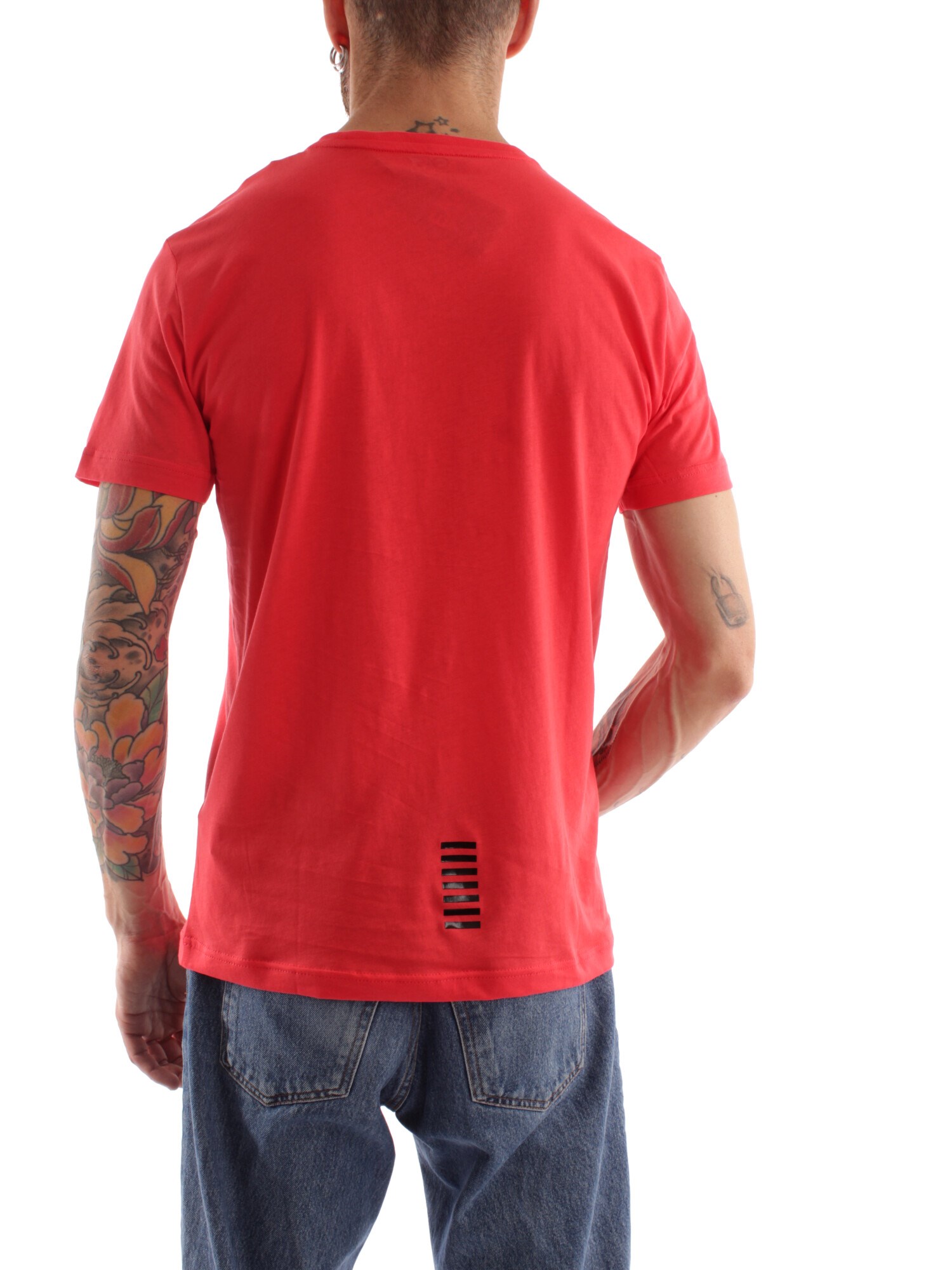 Ea7 Clothing Man Short sleeve RED 8NPT51