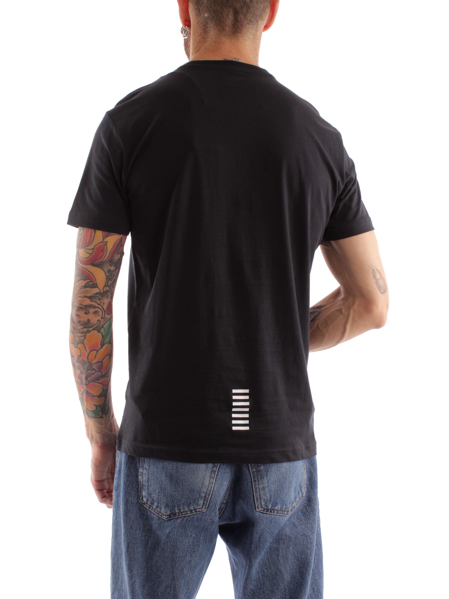 Ea7 Clothing Man Short sleeve BLUE 8NPT51