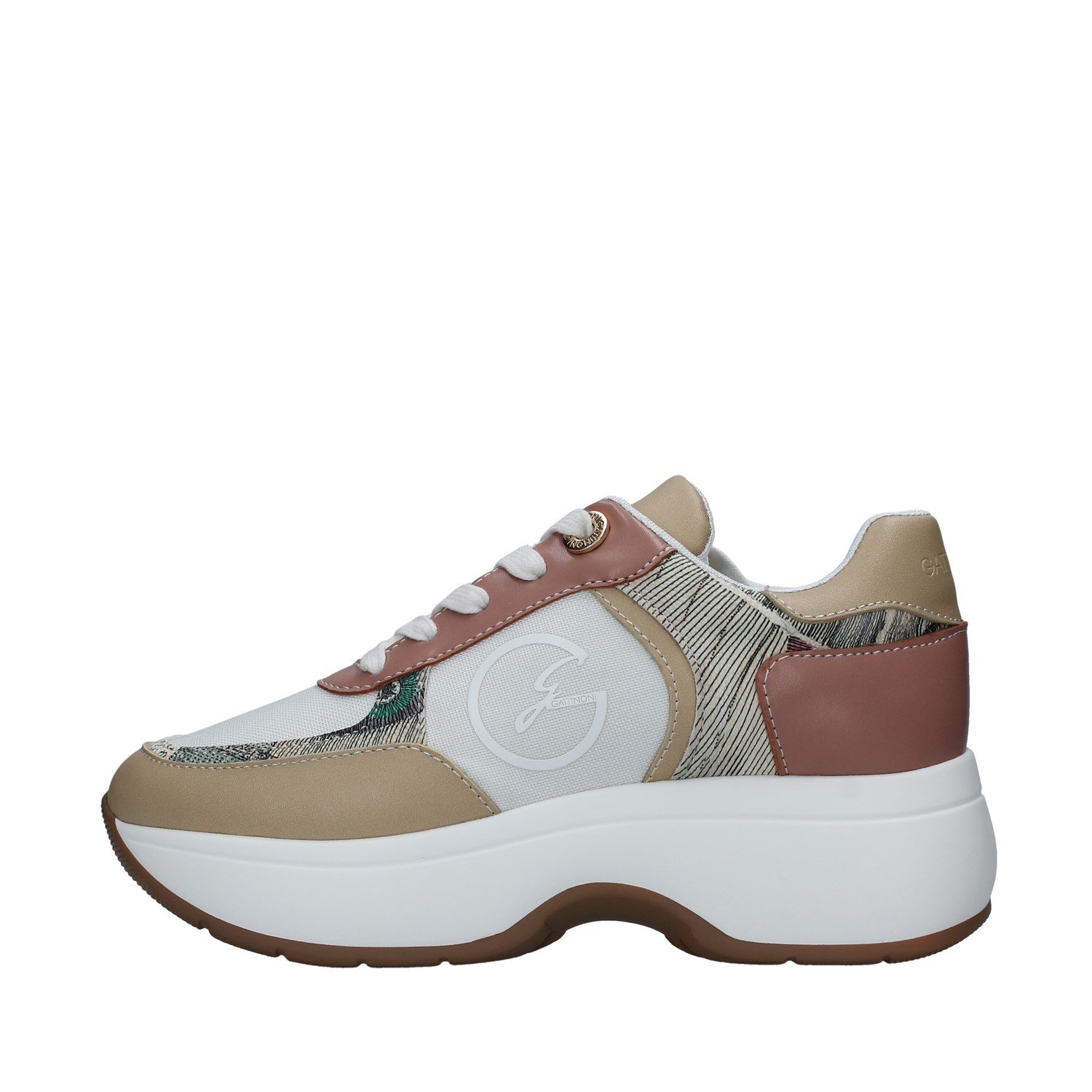 Gattinoni Shoes Woman With wedge WHITE PEGDF6267WU