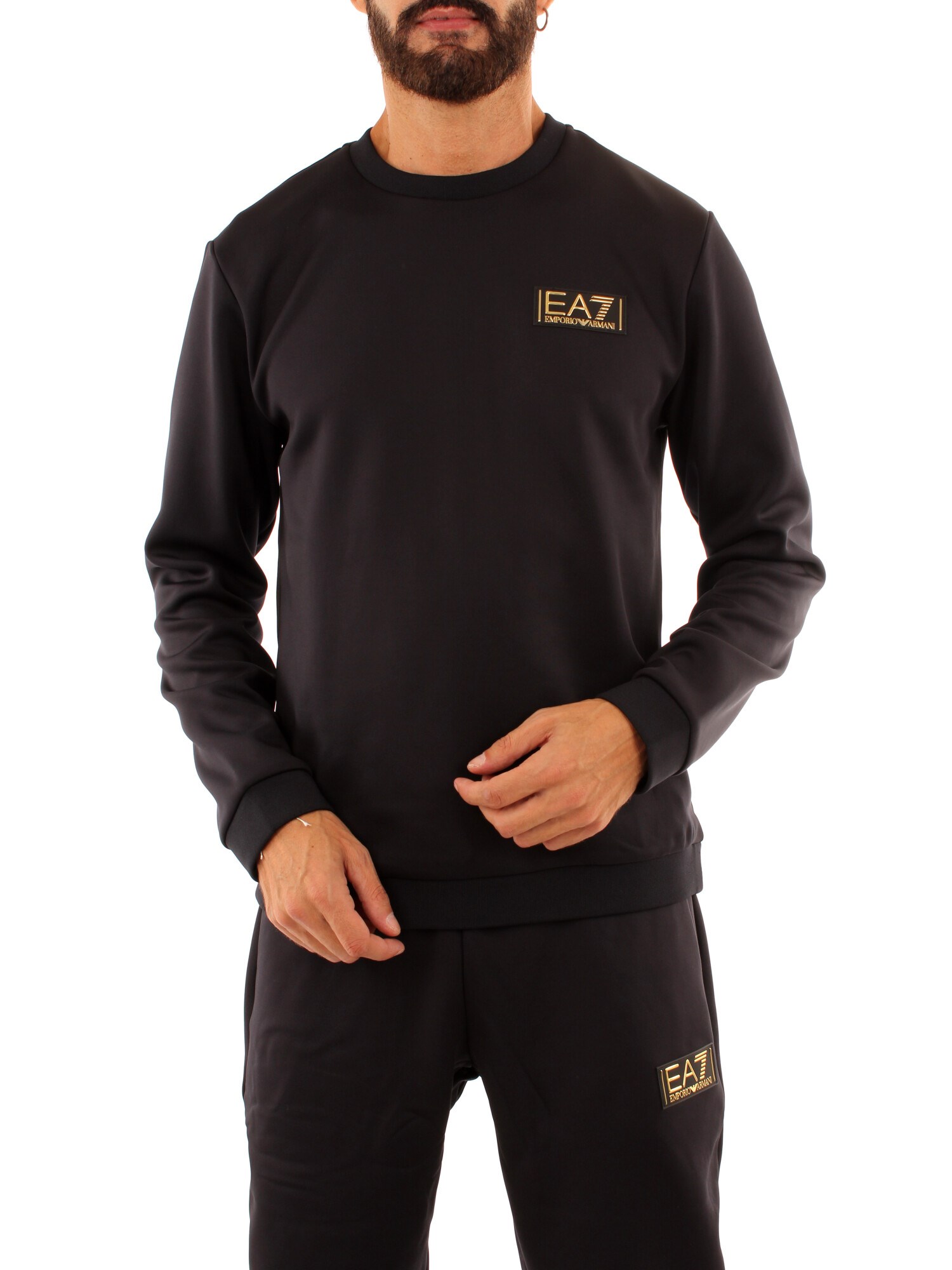 Ea7 6RPM35 BLACK Clothing Man