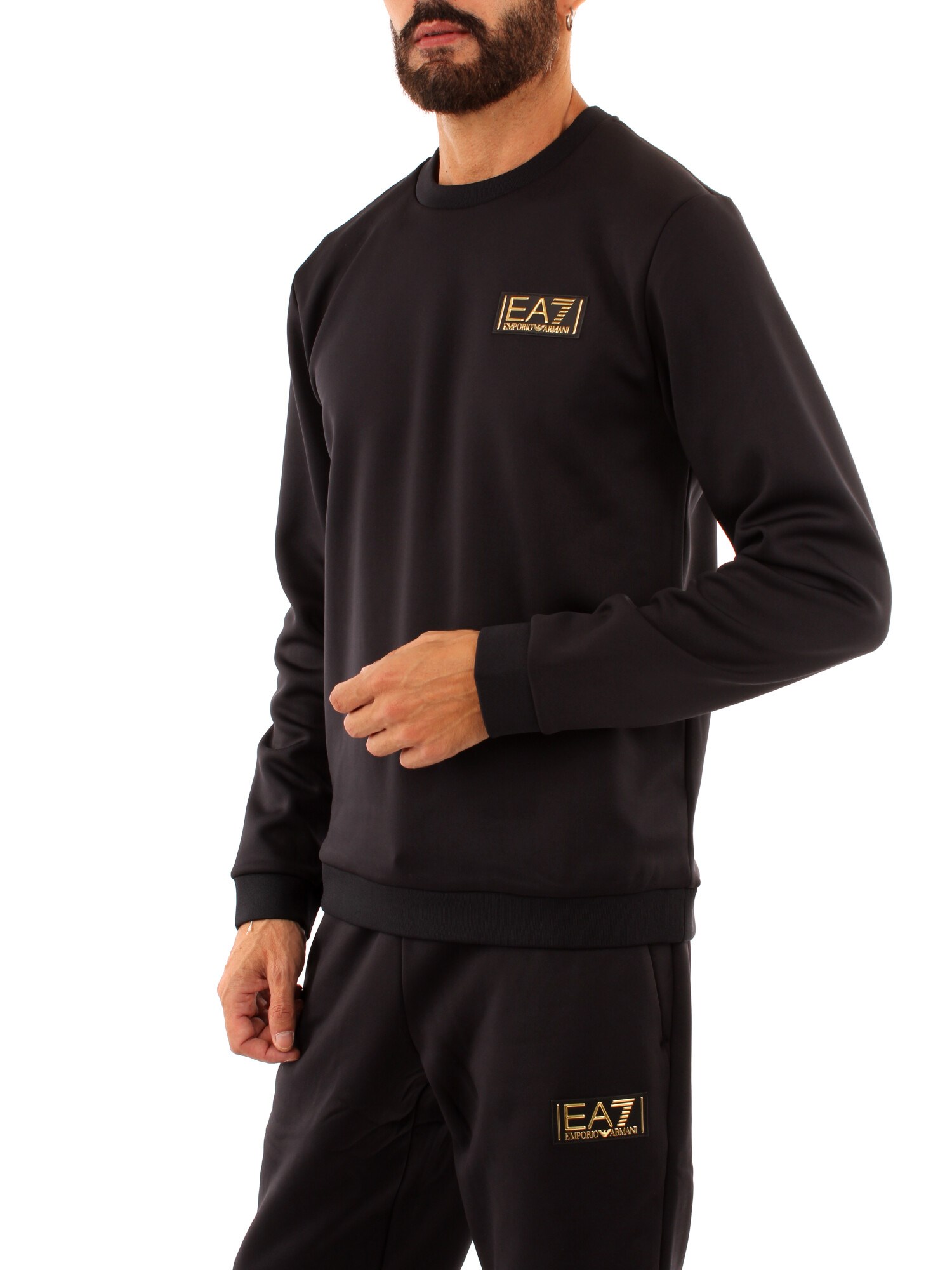 Ea7 6RPM35 BLACK Clothing Man