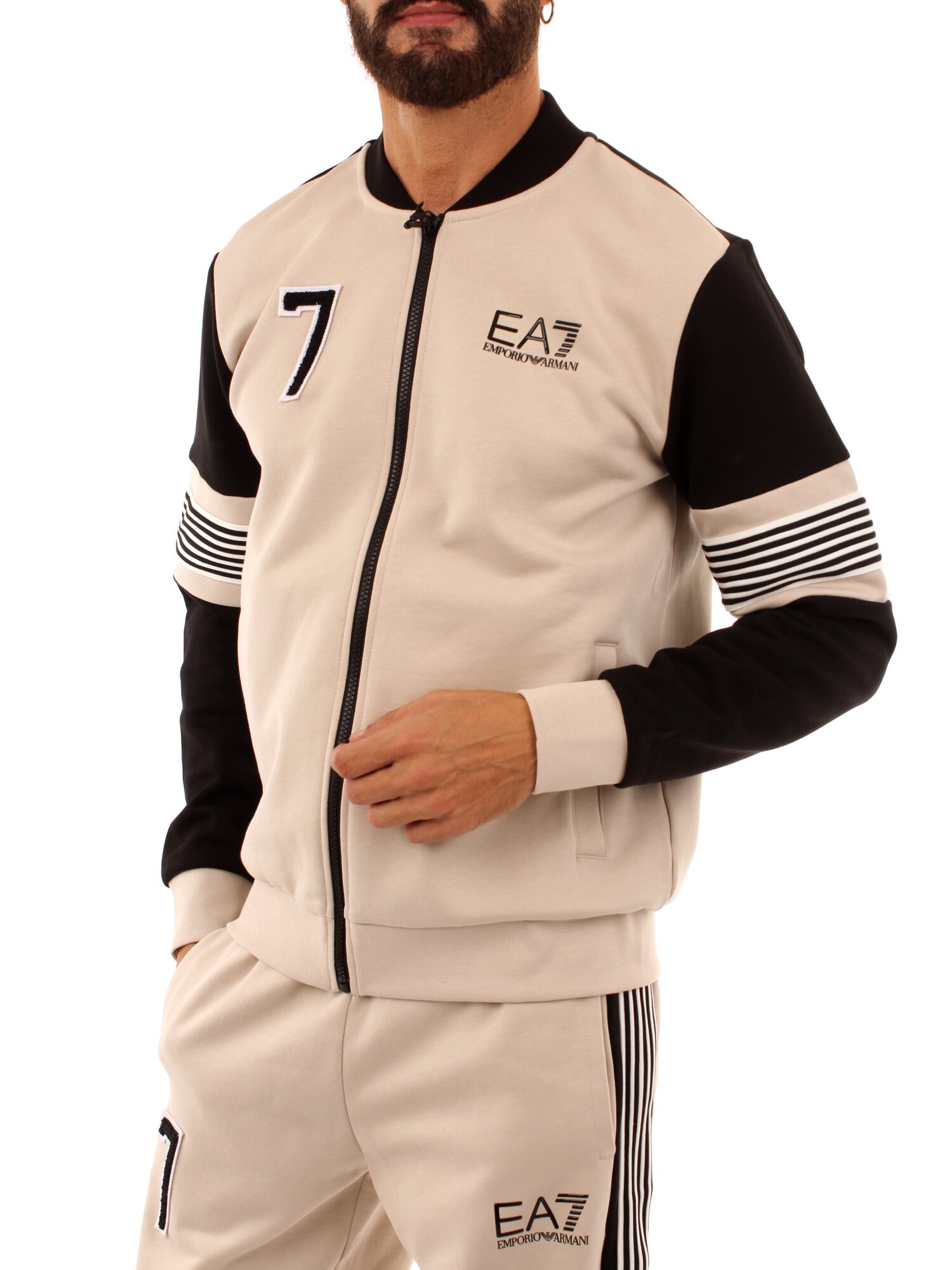 Ea7 6RPM57 SILVER Clothing Man