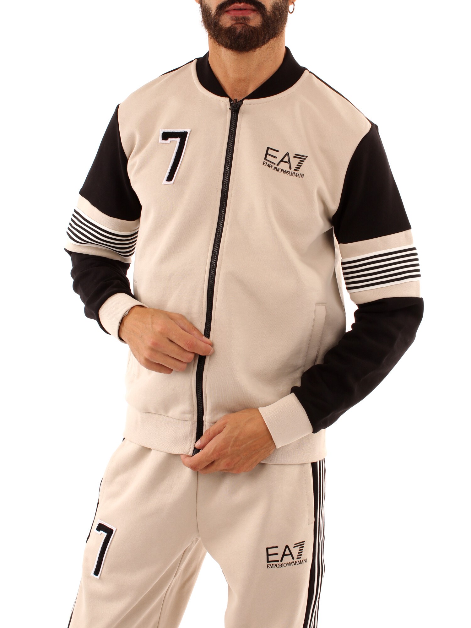 Ea7 6RPM57 SILVER Clothing Man