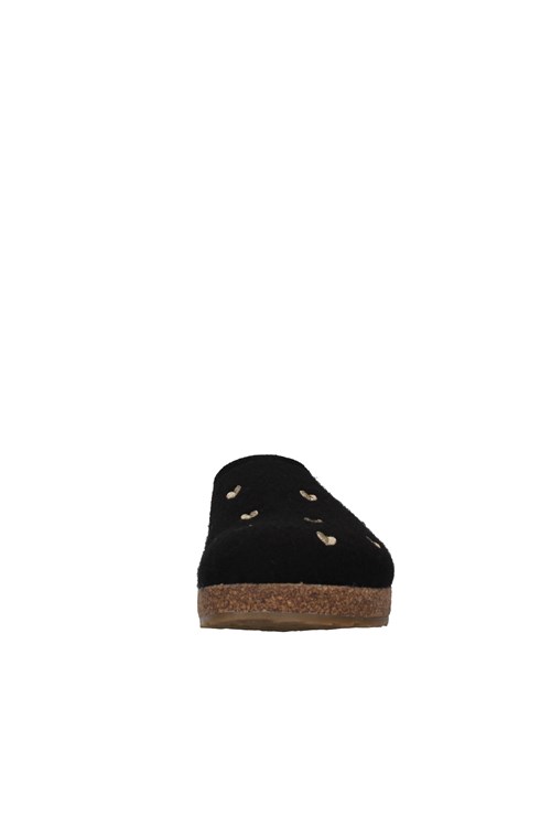 Haflinger Slippers BLACK