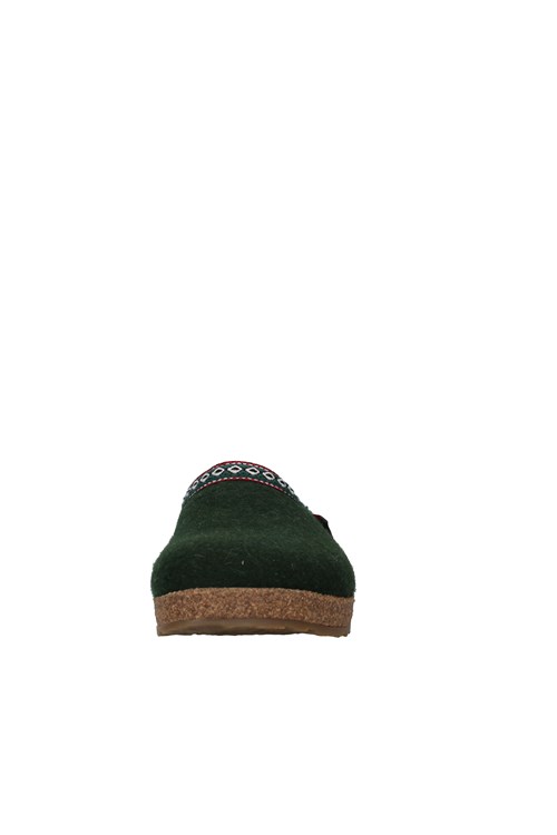 Haflinger Slippers GREEN