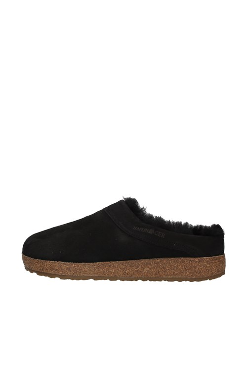 Haflinger Slippers BLACK