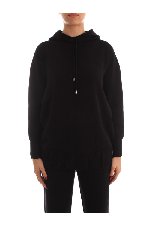 Friendly Sweater Hooded BLACK