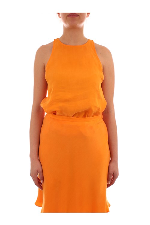 Calvin Klein Sleeveless ORANGE