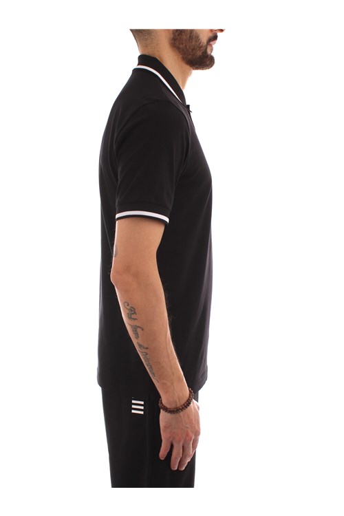 Ea7 Short sleeves BLACK