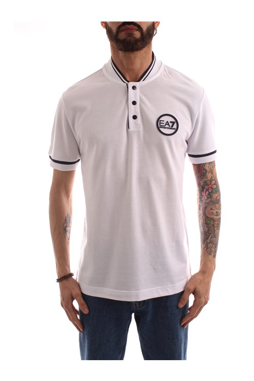 Ea7 Short sleeves WHITE