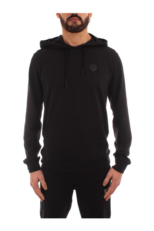 Ea7 Hooded BLACK