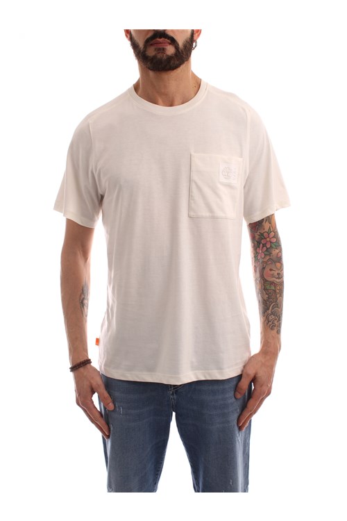 Timberland Short sleeve WHITE
