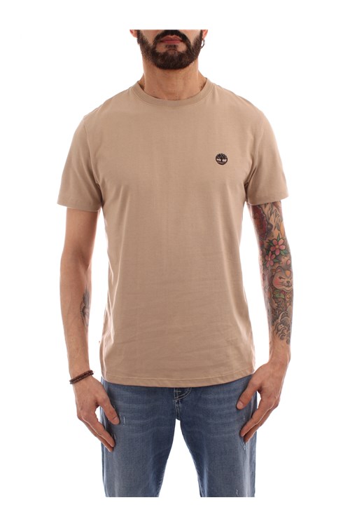 Timberland Short sleeve BEIGE