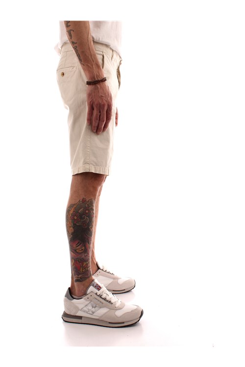 Blauer bermuda WHITE