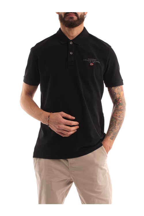 Napapijri Short sleeves BLACK