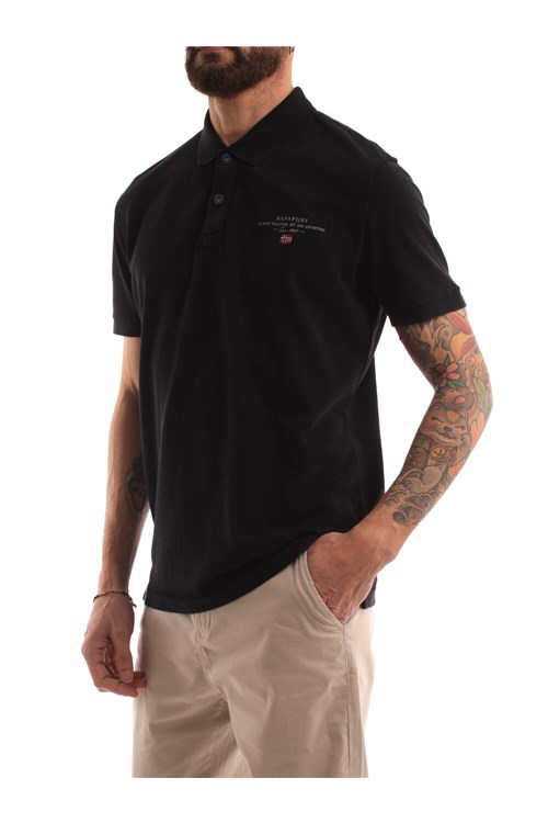 Napapijri Short sleeves BLACK