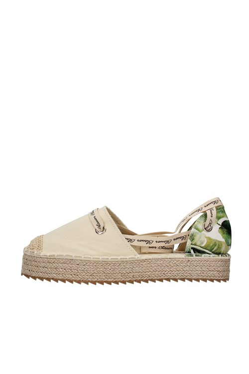 Blauer Espadrilles WHITE