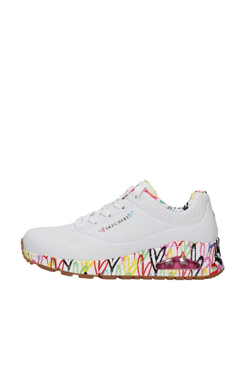 Skechers With wedge WHITE