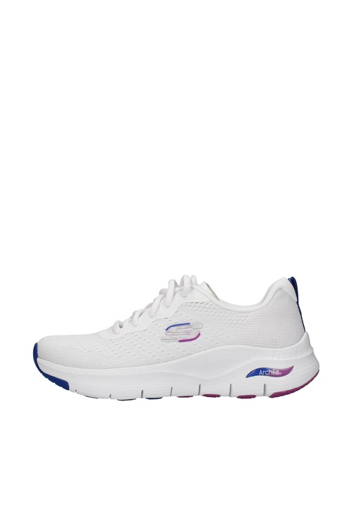 Skechers With wedge WHITE
