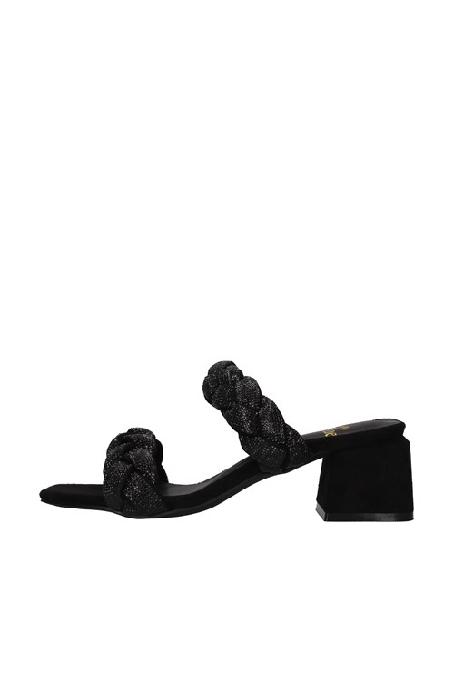 Alma Blue With heel BLACK