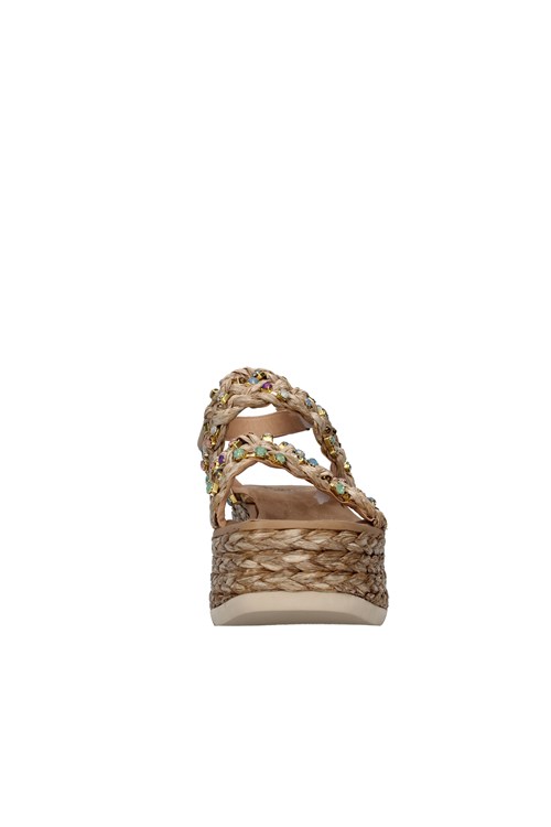 Alma Blue With wedge BEIGE