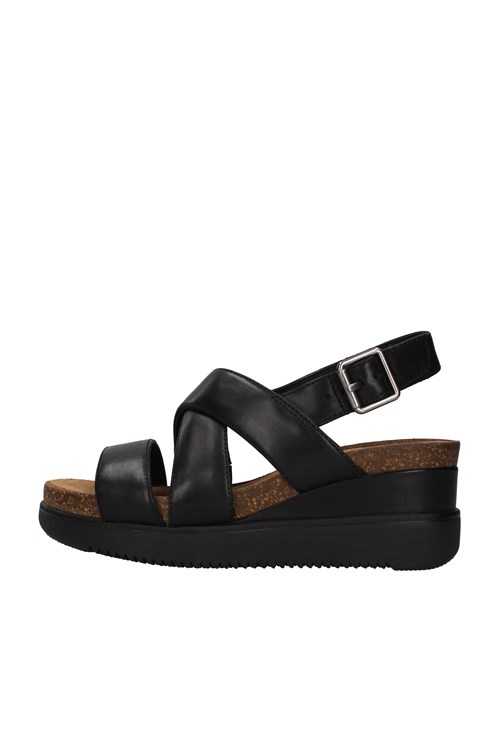 Clarks With wedge BLACK