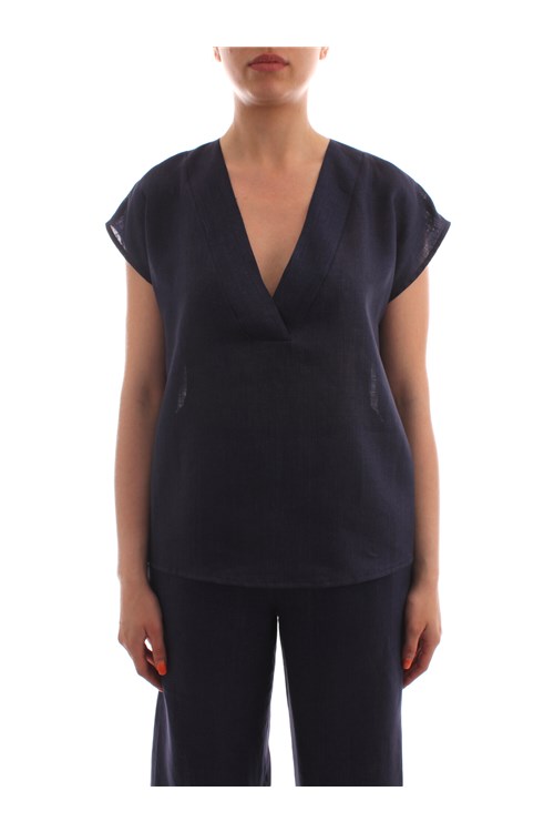 1978 Italy Blouses NAVY BLUE