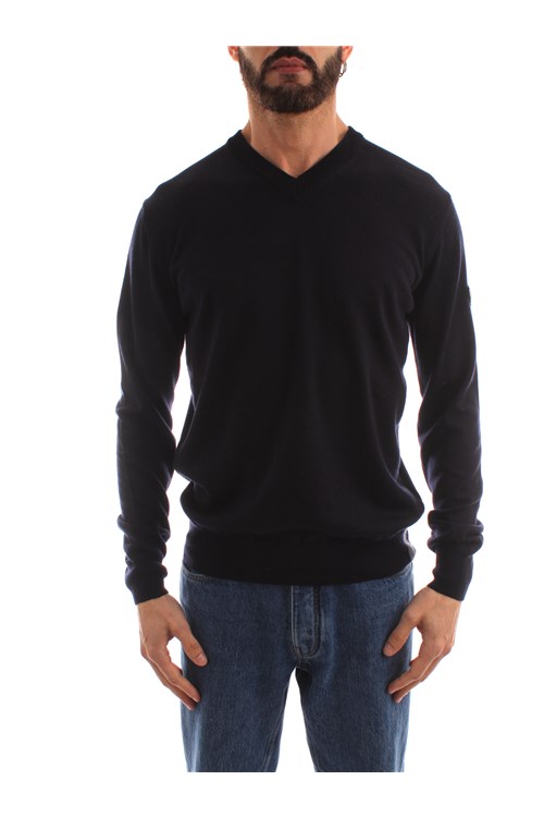 Ea7 V-neck BLUE