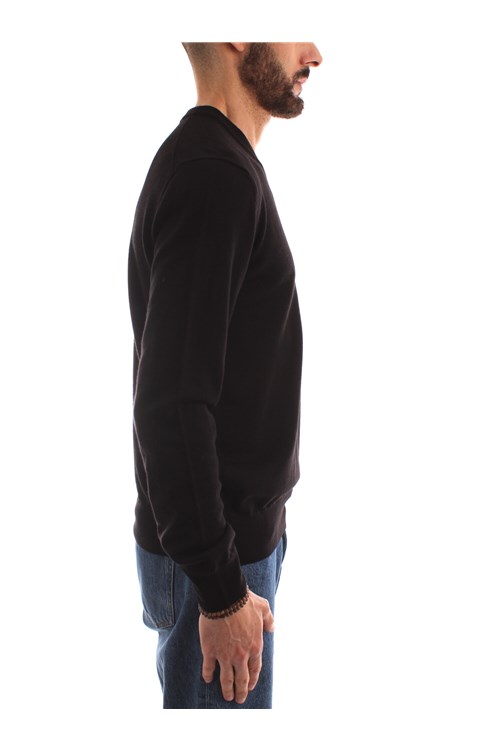 Ea7 V-neck BLACK