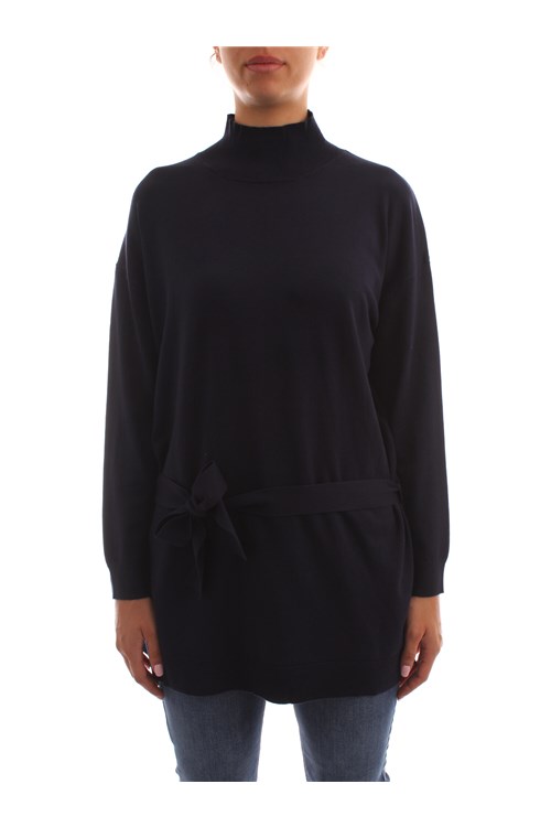 Emme Marella High Neck  NAVY BLUE