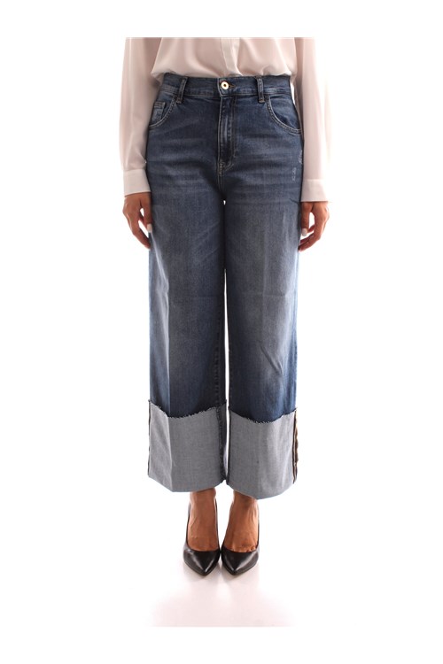 Liu Jo Wide Fund Blue jeans
