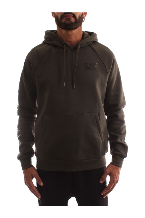 Ea7 Hooded BLACK