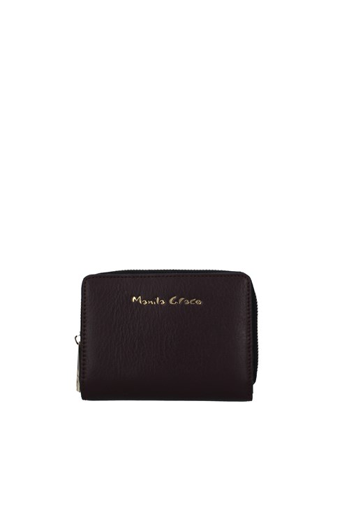 Manila Grace Women's Wallets BORDEAUX
