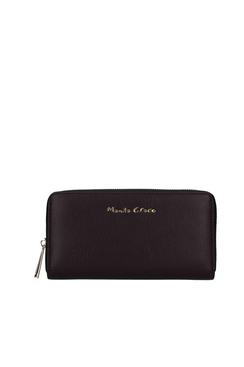 Manila Grace Women's Wallets BORDEAUX