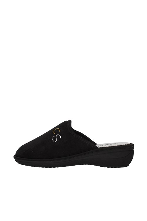 Cinzia Soft Slippers BLACK