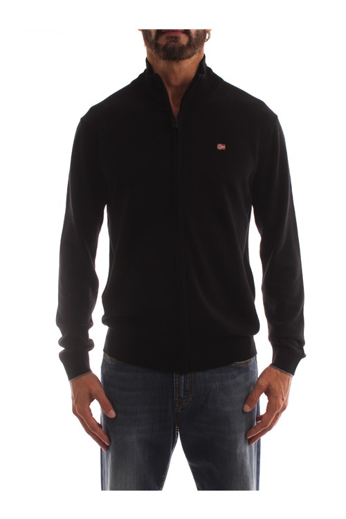 Napapijri High Neck  BLACK