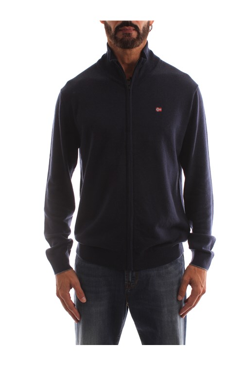Napapijri High Neck  BLUE