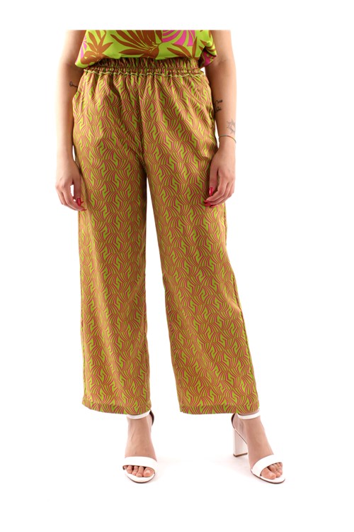 Emme Marella Trousers GREEN