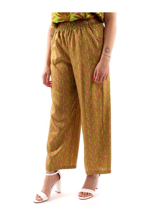 Emme Marella Trousers GREEN