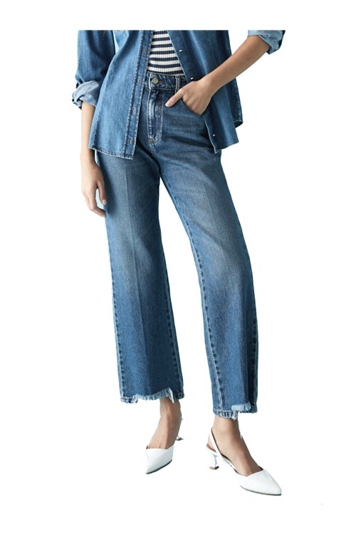 Iblues boyfriend Blue jeans